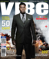50 Cent на обложке VIBE Международный выпуск